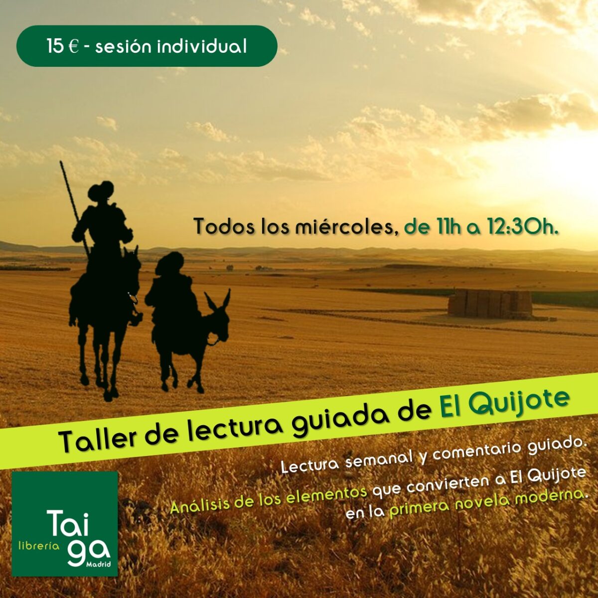 Taller quijote miércoles mañana